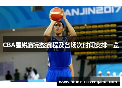 CBA星锐赛完整赛程及各场次时间安排一览